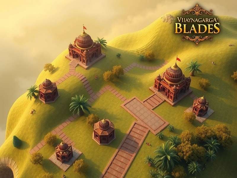 Recreation of Vijayanagara Empire in the game